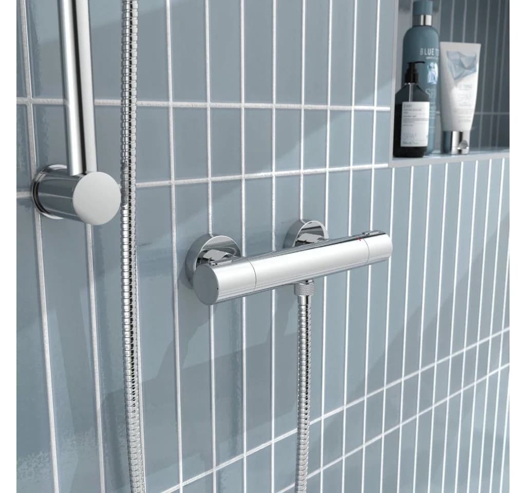 Schütte Duscharmatur Monza Brausethermostat Mischbatterie Chrom