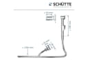 Schütte Waschbeckenbrause GIRONA chrom mit 150 cm Edelstahl-Schlauch Bild 5