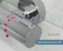 Schütte Monza Thermostat Badewannenarmatur Verchromt Bild 5