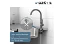 Schütte Spültischarmatur CORNWALL graphit matt 360° schwenkbar Bild 3
