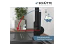 Schütte CORNWALL Küchenarmatur Schwarz Matt 360° schwenkbar Bild 5