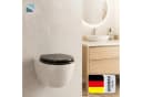 Schütte WC-Sitz MARMOR BLACK mit Absenkautomatik Bild 1