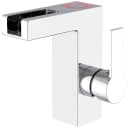 Schütte Waschtischarmatur mit LED-Temperaturanzeige und Wasserfallauslauf, Chrom Bild 2