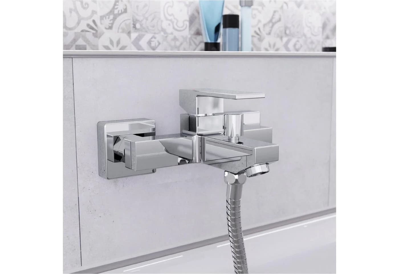 Schütte Wannenarmatur Tokyo Mischbatterie Badewanne in Chrom - Bild 3
