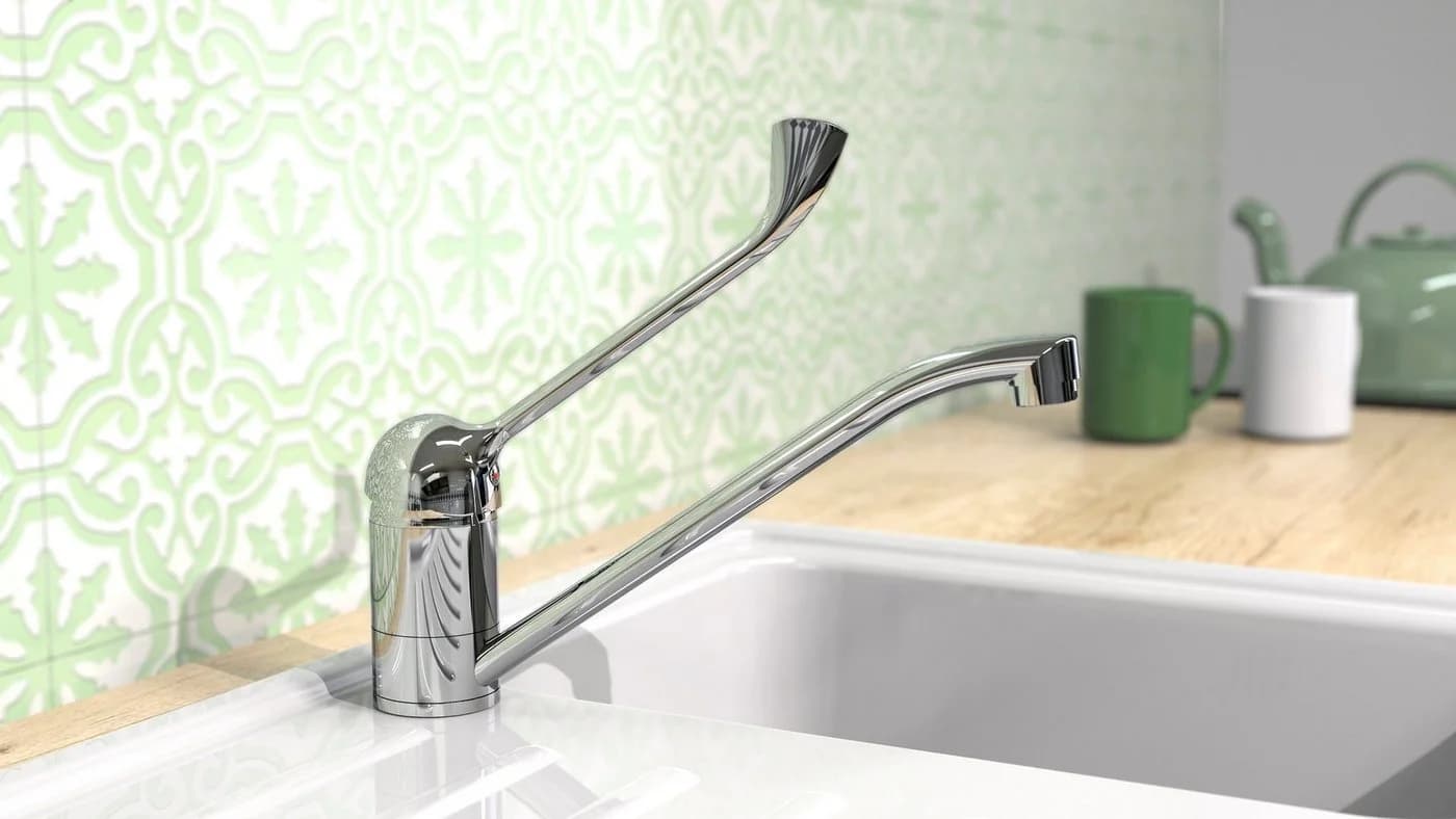 Schütte Spültischarmatur Waldo Wasserhahn 150° schwenkbar Chrom