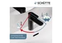 Schütte Waschtischarmatur MONTANA Schwarz Matt mit Pop Up Ablaufventil Bild 3