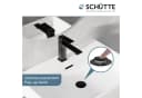 Waschtischarmatur SCHÜTTE "SAN DIEGO" Schwarz Messing Bild 1
