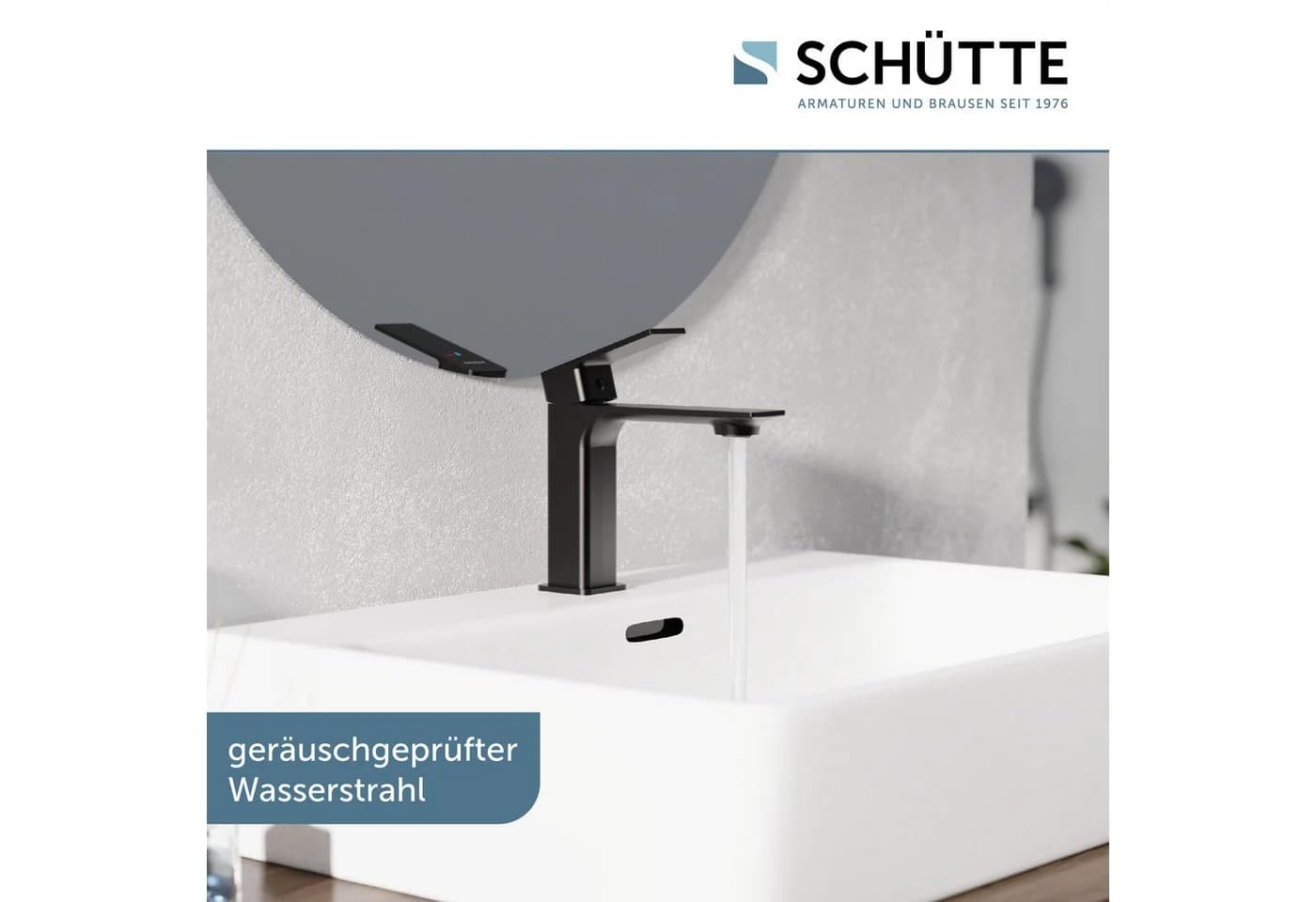 Waschtischarmatur SCHÜTTE "SAN DIEGO" Schwarz Messing - Bild 4