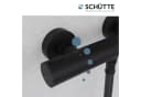 SCHÜTTE Los Angeles Duscharmatur Thermostat Schwarz Matt Bild 4