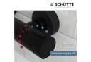 Schütte Wannenarmatur LOS ANGELES Thermostat Schwarz Matt Bild 1