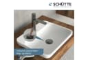 Schütte Waschtischarmatur NEW YORK Grau mit Pop Up Abfluss Bild 1