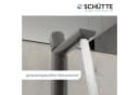 Schütte Waschtischarmatur NEW YORK Grau mit Pop Up Abfluss Bild 4