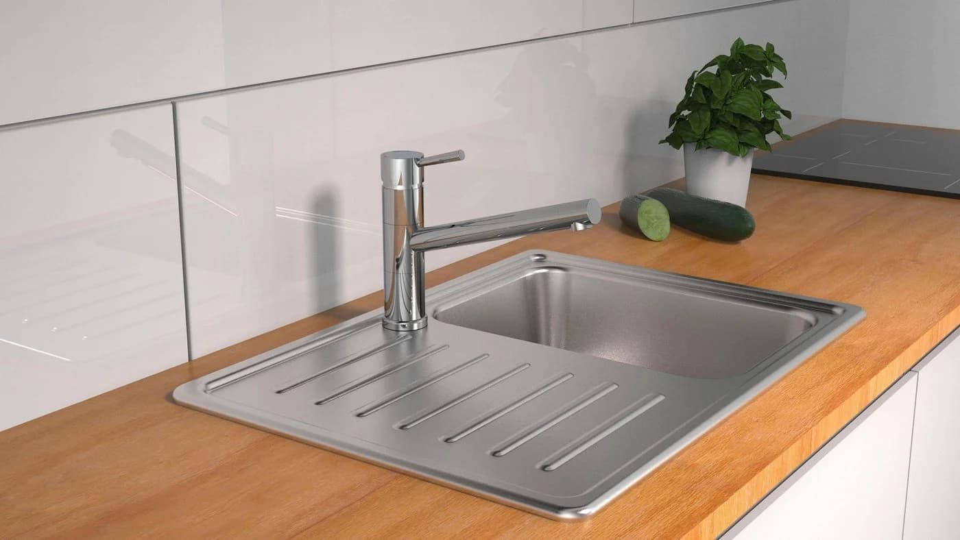 Schütte Spültischarmatur UNICORN Hochdruck Küchenarmatur 150° schwenkbar Verbrühschutz