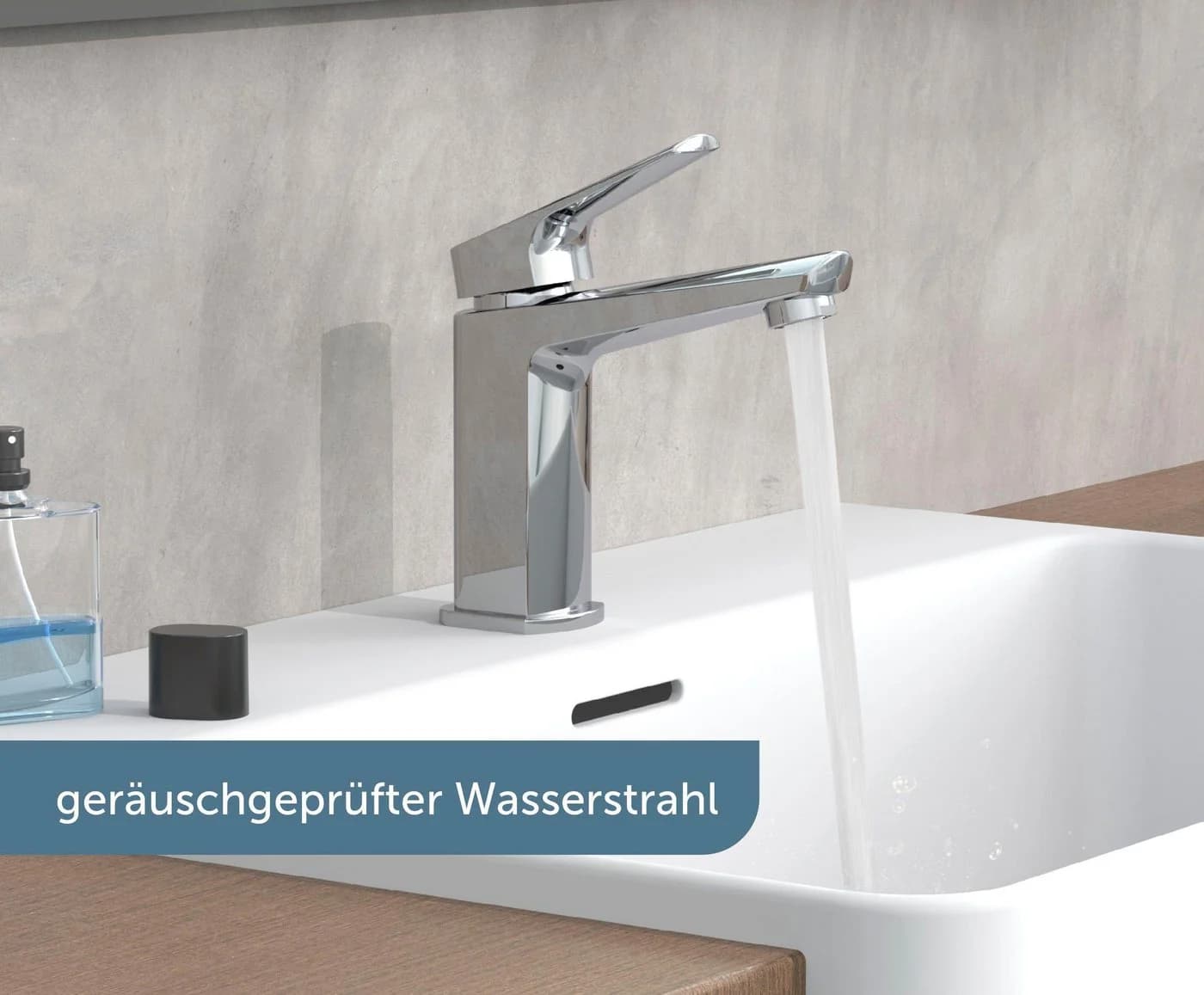 Schütte Waschtischarmatur RAVEN Mischbatterie mit Pop Up Abfluss - Bild 5