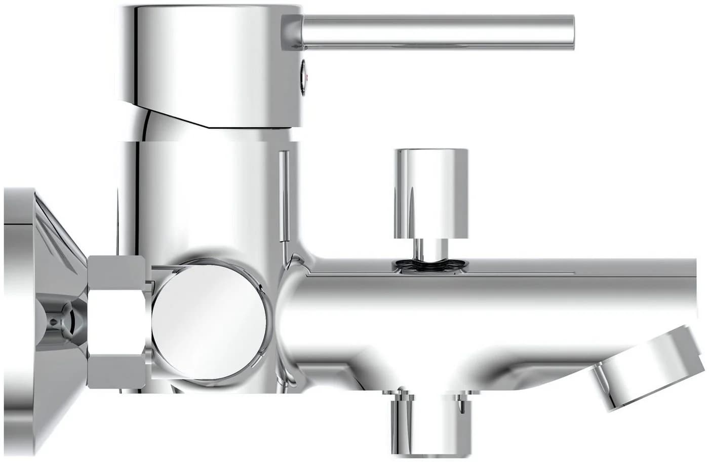 Schütte Wannenarmatur Laurana Mischbatterie Badewanne Chrom Silber - Bild 3