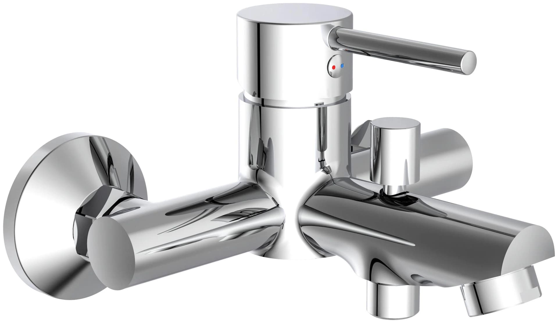 Schütte Wannenarmatur Laurana Mischbatterie Badewanne Chrom Silber - Bild 4