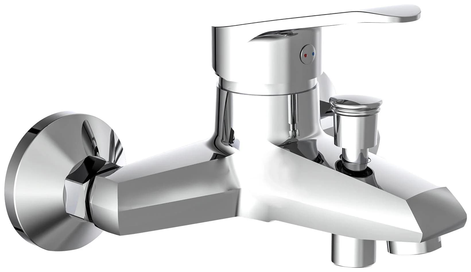 Schütte Wannenarmatur Tessa Mischbatterie Badewanne Wasserhahn Chrom - Bild 5