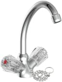 Schütte Waschtischarmatur Savino Mischbatterie Chrom 360° schwenkbar Bild 2