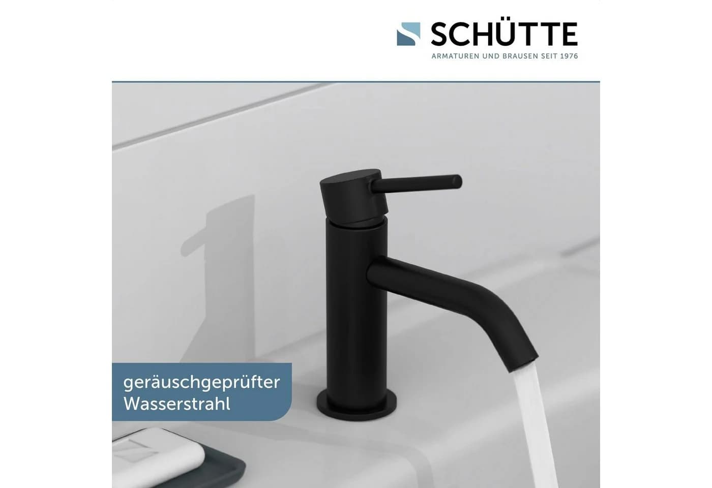 SCHÜTTE ARAGON Standventil Schwarz Matt Kaltwasser - Bild 3