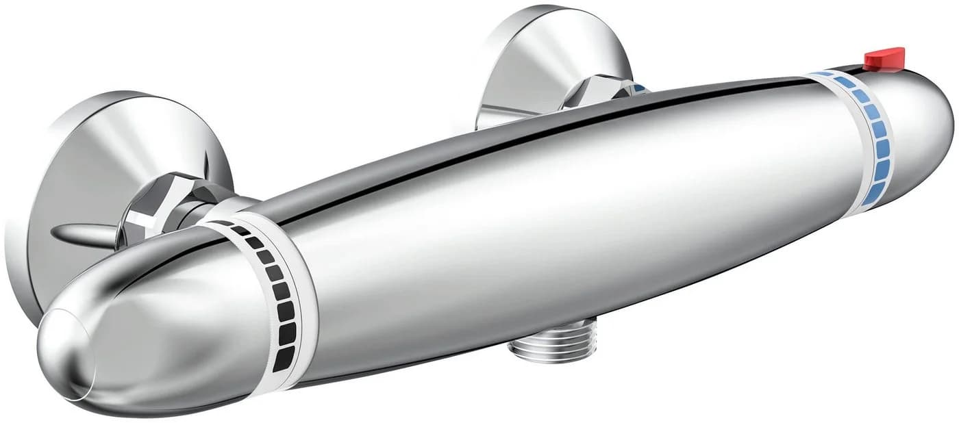 Schütte Brausethermostat Supra Chrom Mischbatterie Dusche Thermostat - Bild 2