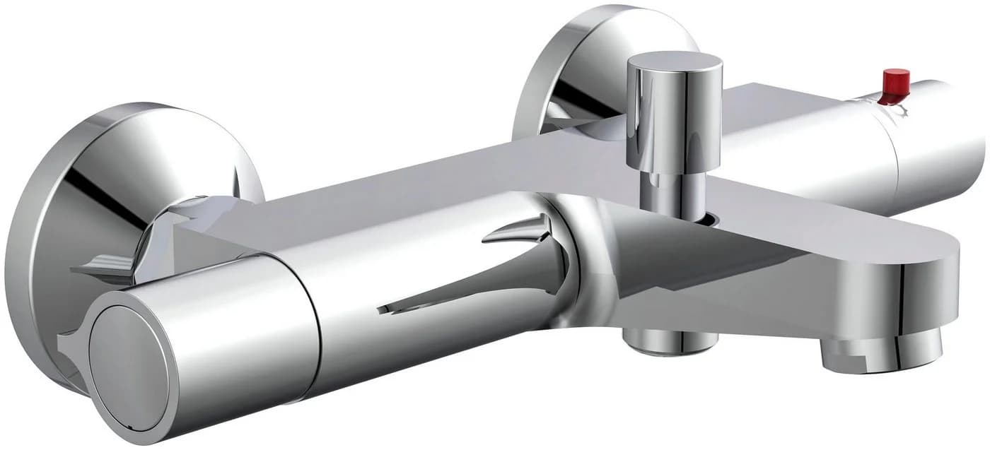 Schütte Wannenthermostat Vico Mischbatterie Badewanne Silber - Bild 2