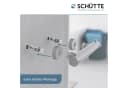 SCHÜTTE London Duscharmatur mit Thermostat Grau Chrom Messing Bild 5