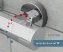Schütte Wannenarmatur London Thermostat Chrom Badewanne Bild 4