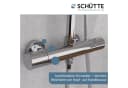Schütte Brausegarnitur AQUADUCT 120 cm Höhenverstellbar Antikalk Wassersparend Bild 5