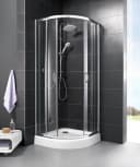 SCHÜTTE Teneriffa Brausegarnitur Chrom Grau Regendusche Handbrause Bild 1