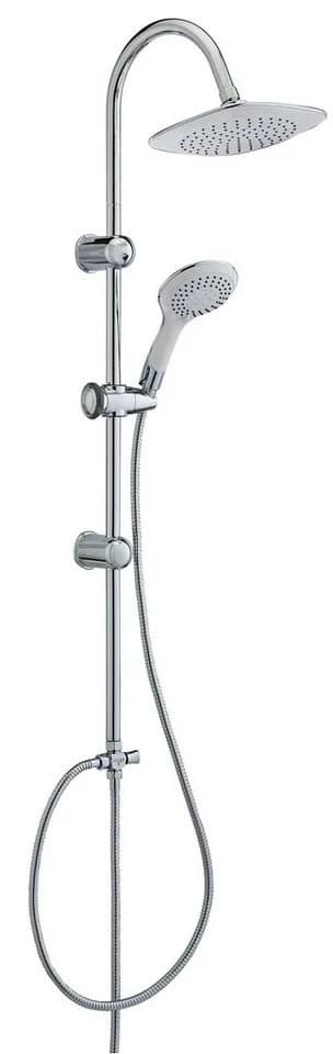 SCHÜTTE Teneriffa Brausegarnitur Chrom Grau Regendusche Handbrause - Bild 3
