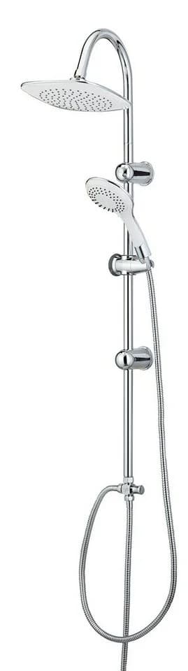 SCHÜTTE Teneriffa Brausegarnitur Chrom Grau Regendusche Handbrause - Bild 5