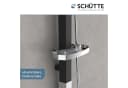 SCHÜTTE Brausegarnitur MADAGASKAR Schwarz 2-in-1 Duschsystem Bild 5