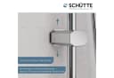 SCHÜTTE Brausegarnitur TOKYO Höhenverstellbar Chrom Bild 1
