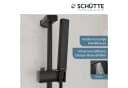 Brausegarnitur SCHÜTTE TOKYO Schwarz ABS-Kunststoff Bild 3