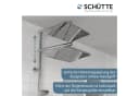 SCHÜTTE TRENTO Duschbrause Set mit Thermostatarmatur Grau Chrom Bild 4