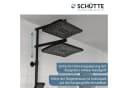 SCHÜTTE Duschbrause TRENTO Schwarz Matt mit Thermostatarmatur Bild 4