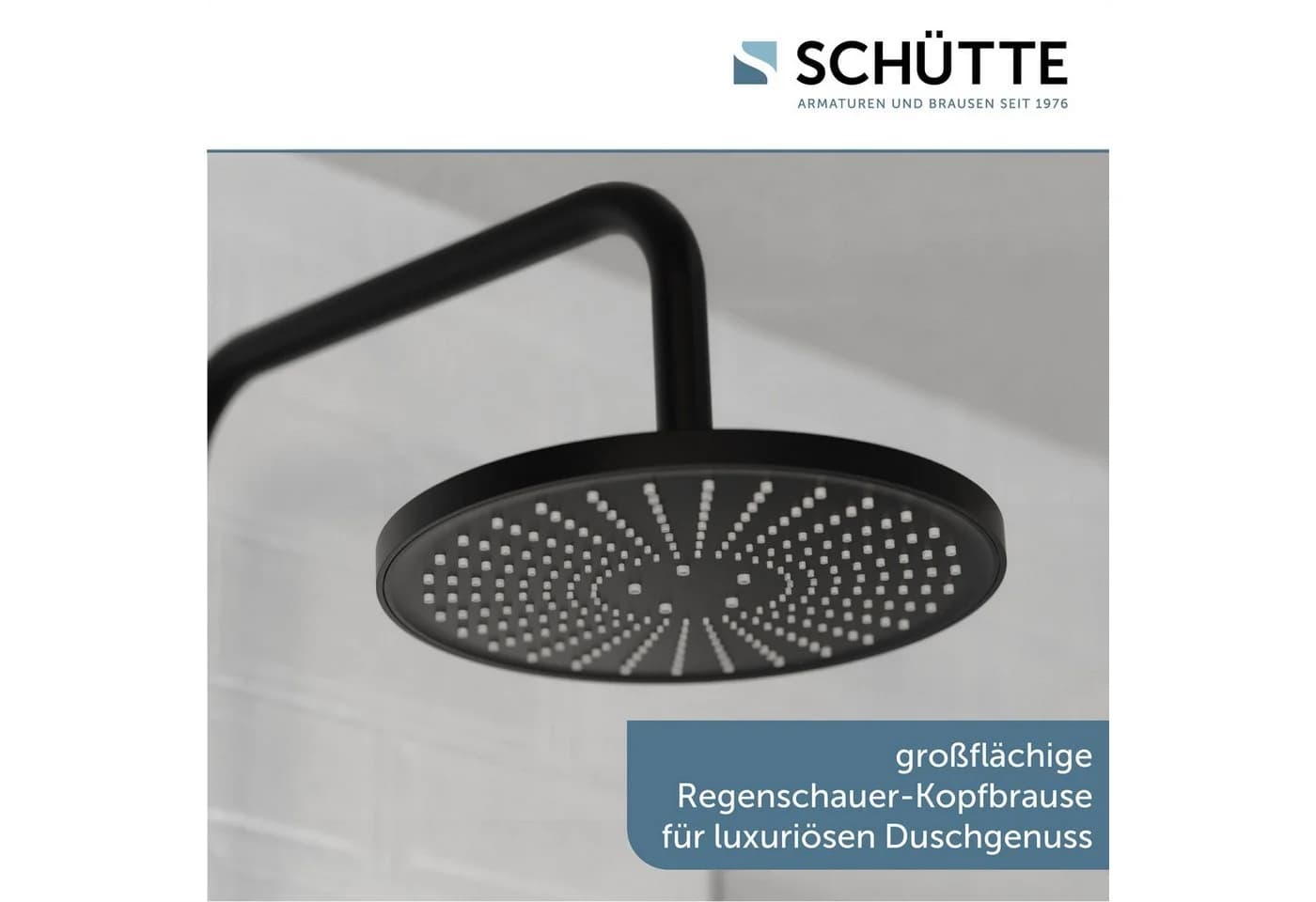 Schütte Duschbrause ADRIA Set mit Thermostatarmatur Silber - Bild 3