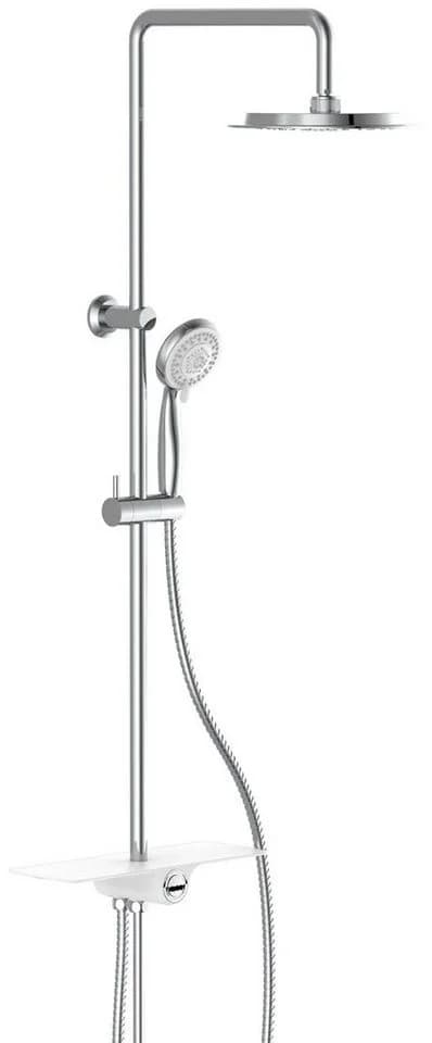 Schütte Aquastar Brausegarnitur Weiß Chrom 113cm - Bild 2