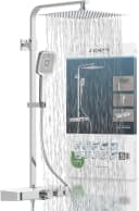 SCHÜTTE OCEAN Brausegarnitur Weiß Chromfarben Thermostat Bild 2