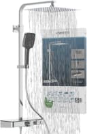 SCHÜTTE OCEAN Brausegarnitur Grau Chromfarbend Thermostat Regendusche Bild 2