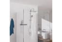 SCHÜTTE Brausegarnitur Mallorca Duschsystem Regendusche Handbrause Chrom Grau Bild 3