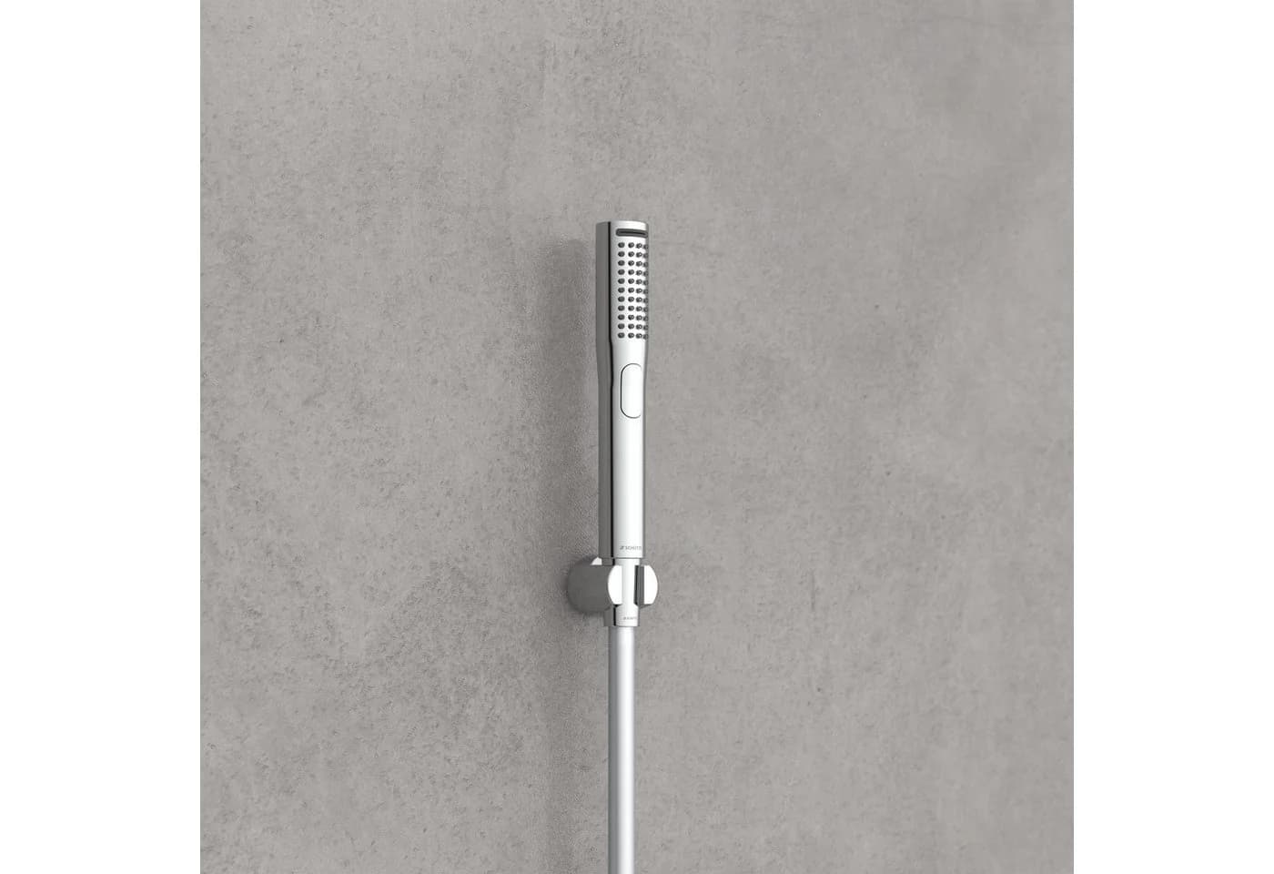 Schütte Handbrause BELLAQUA Silber - 2 Strahlarten mit Wassersparfunktion