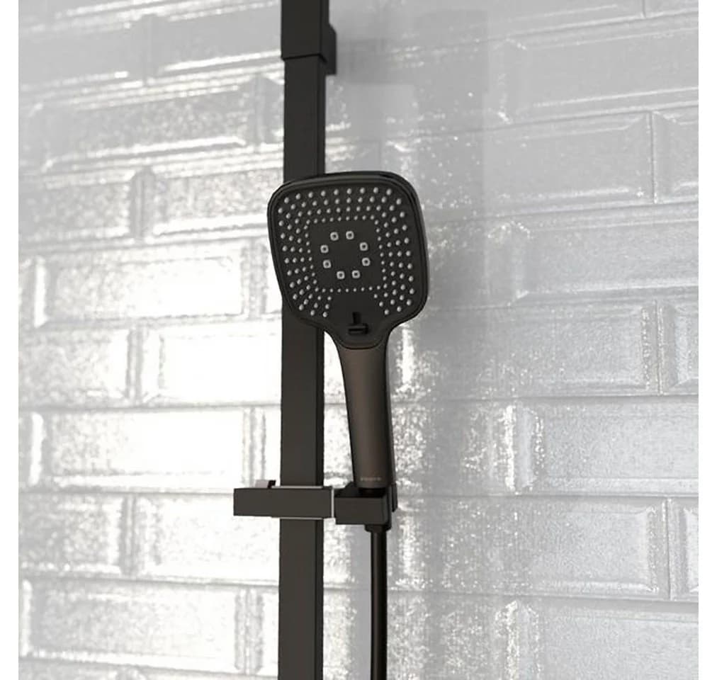 SCHÜTTE RAVENNA Handbrause schwarz matt 3-fach verstellbar