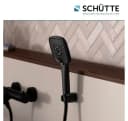 SCHÜTTE RAVENNA Handbrause schwarz matt 3-fach verstellbar Bild 4