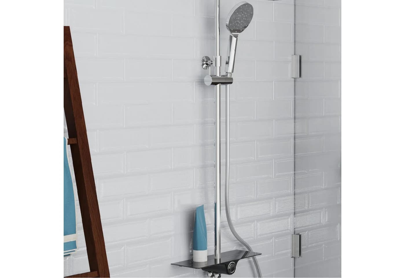 Schütte Brauseschlauch Kunststoff Grau