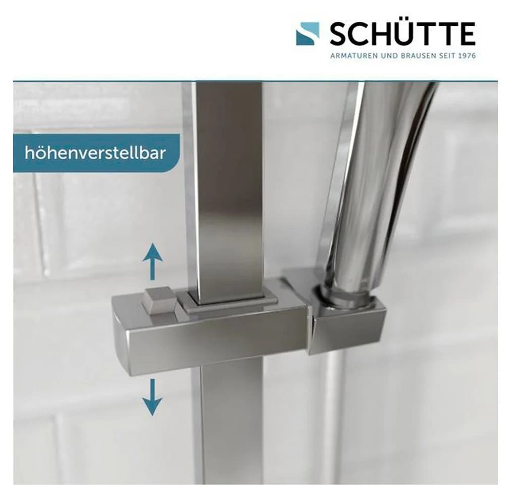 Stangenbrause-Set in Chrom und Weiß - Bild 4