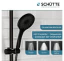 Schütte Brausegarnitur RAVEN Schwarz matt mit 3 Strahlarten Bild 4