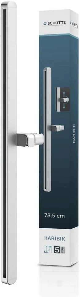 SCHÜTTE Duschstange KARIBIK Chrom Aluminium mit Brausehalter - Bild 2
