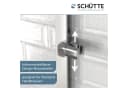 SCHÜTTE Duschstange KARIBIK Chrom Aluminium mit Brausehalter Bild 3