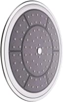 SCHÜTTE Auxerre Kopfbrause Grau Chrom 22cm Regendusche Bild 3